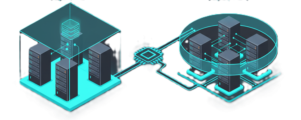 servers and cluster nodes representing oVirt self-hosted and standalone engine deployment